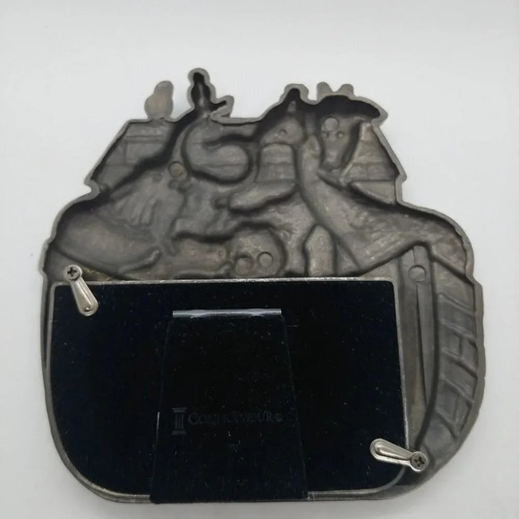 Conoisseur Silver Pewter Noah's Ark Frame, 3.5"x2" - Picture 4 of 6